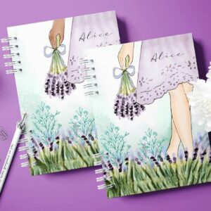 Arquivo Cadernos Pautados Lavanda