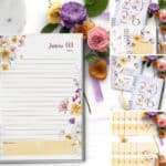 ARQUIVO COMBO 6 Agendas 2026 e Permanente Floral Encanto