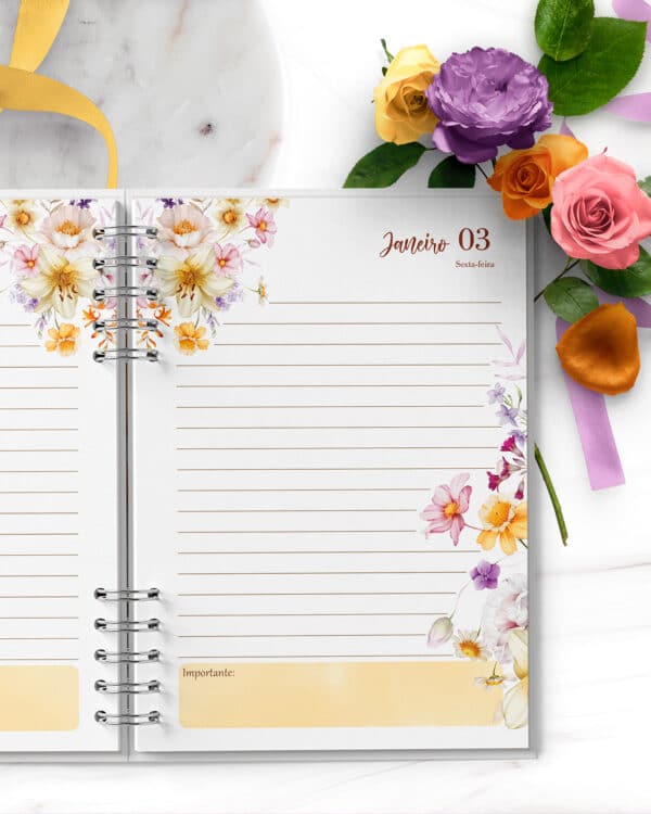 arquivo_digital_agenda_encanto_floral_lilas_amarelo_laranja_branco_1_dia_pagina_2025