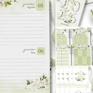 combo_arquivos_agendas_2026_permanente_verde_floral_rosas_brancas