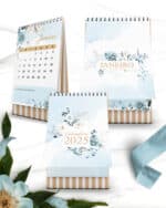 arquivo_calendario_mesa_A6_A5_marca_pagina_floral_azul