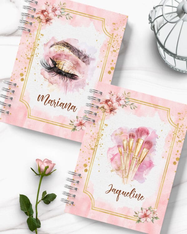 arquivo_digital_caderno_mulheres_floral_agendas_planners_estetica_maquiagem_cilios_flores