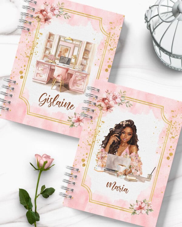 arquivo_digital_caderno_mulheres_floral_agendas_planners_estetica_maquiagem_cilios_flores