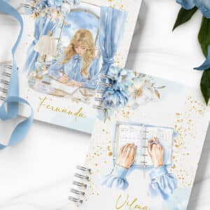 arquivo_digital_caderno_azul_dourado_blue_planner_floral_capas_miolo_pautado