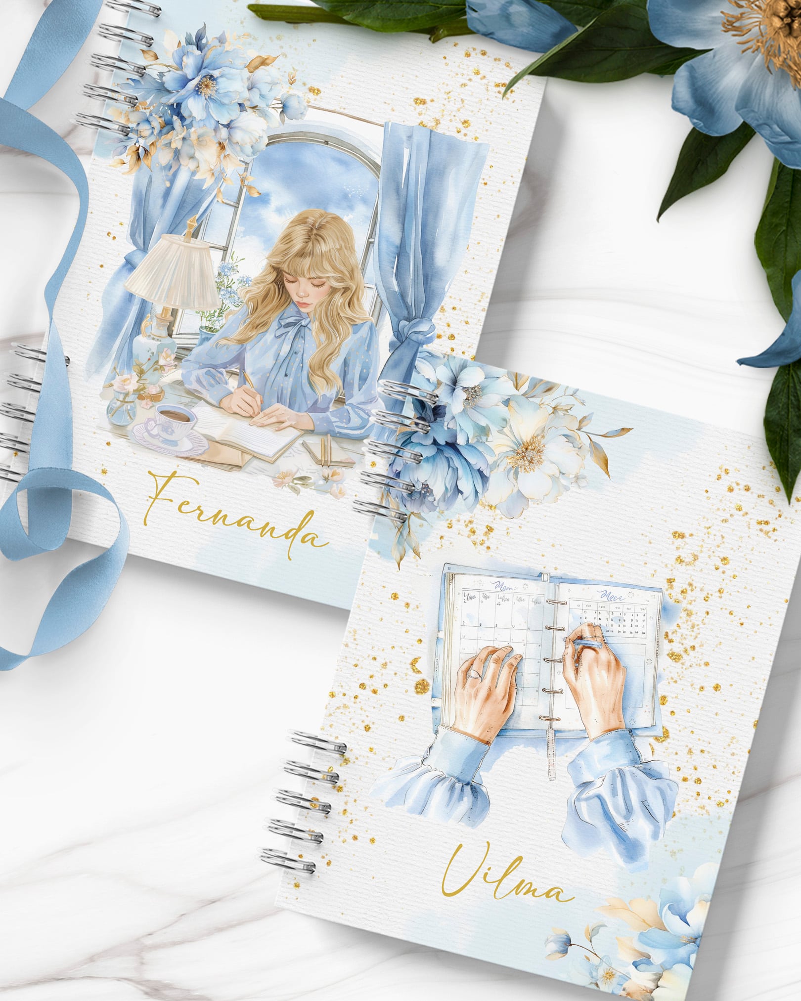 arquivo_digital_caderno_azul_dourado_blue_planner_floral_capas_miolo_pautado4 arquivo_digital_caderno_azul_dourado_blue_planner_floral_capas_miolo_pautado