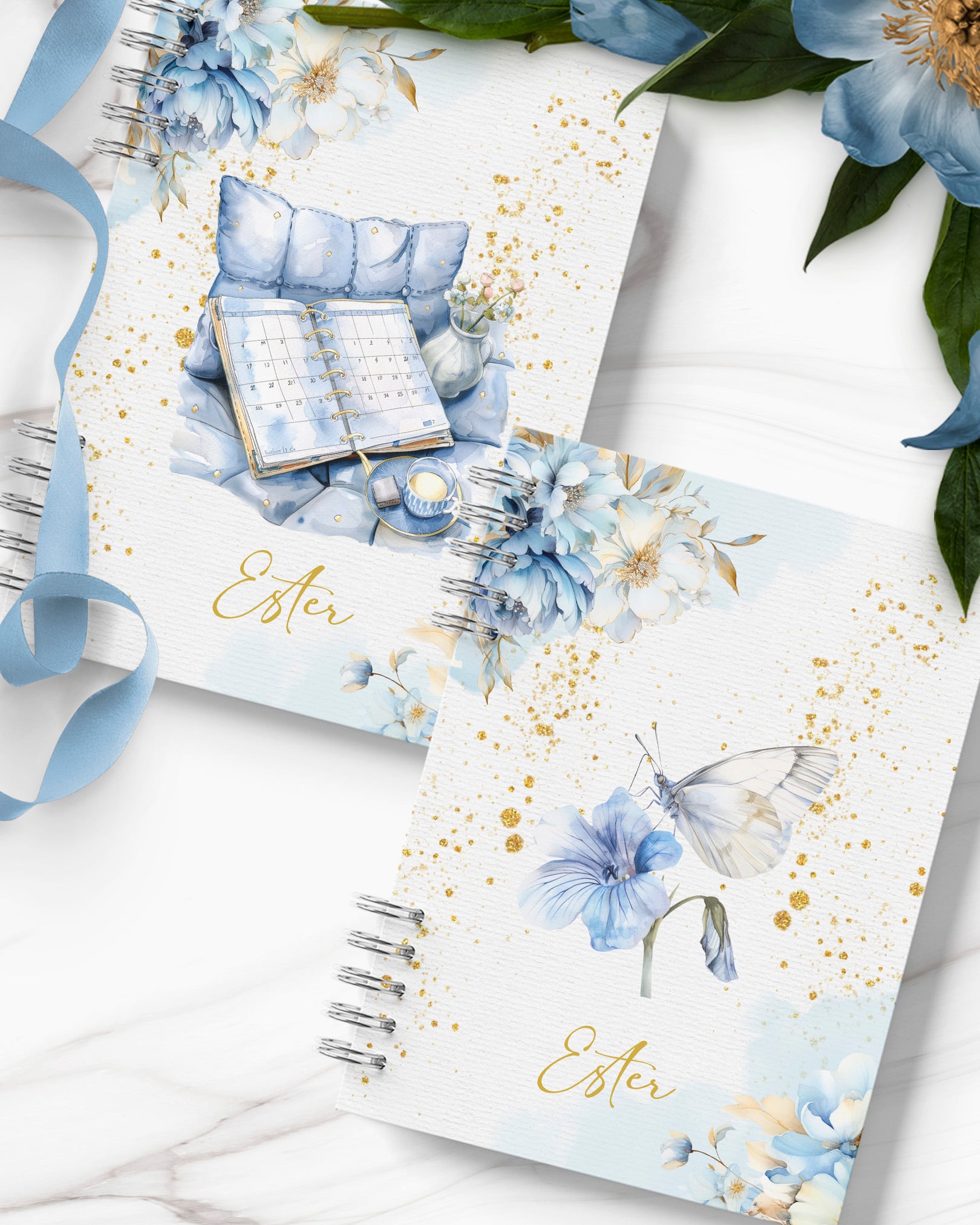 arquivo_digital_caderno_azul_dourado_blue_planner_floral_capas_miolo_pautado6 arquivo_digital_caderno_azul_dourado_blue_planner_floral_capas_miolo_pautado