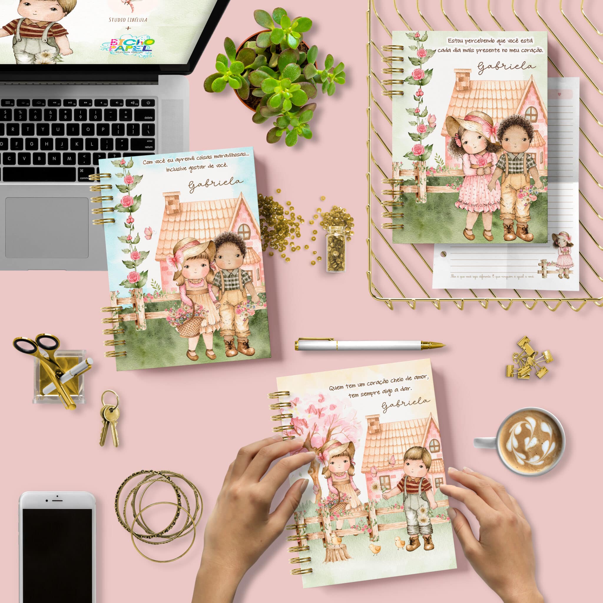 arquivo_digital_caderno_agenda_papel_carta_vintage_sara_kay_menino_menina_epoca_antigo_colecao_planner_