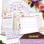 kit_calendarios_2026_A5_A6_marca_paginas_floral_encanto