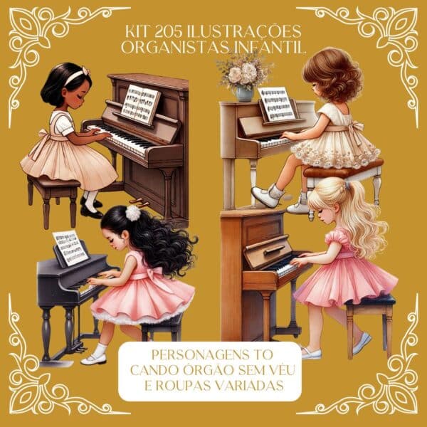 arquivo_kit_ilustração_organistas_crianças_meninas_infantil_ccb_piano_órgão