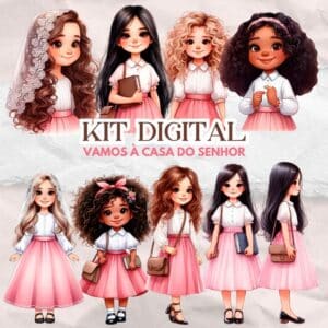 kit_digital_meninas_crianças_ccb_evangelicas_cristãs_testemunhasdejeová_véu_biblia_