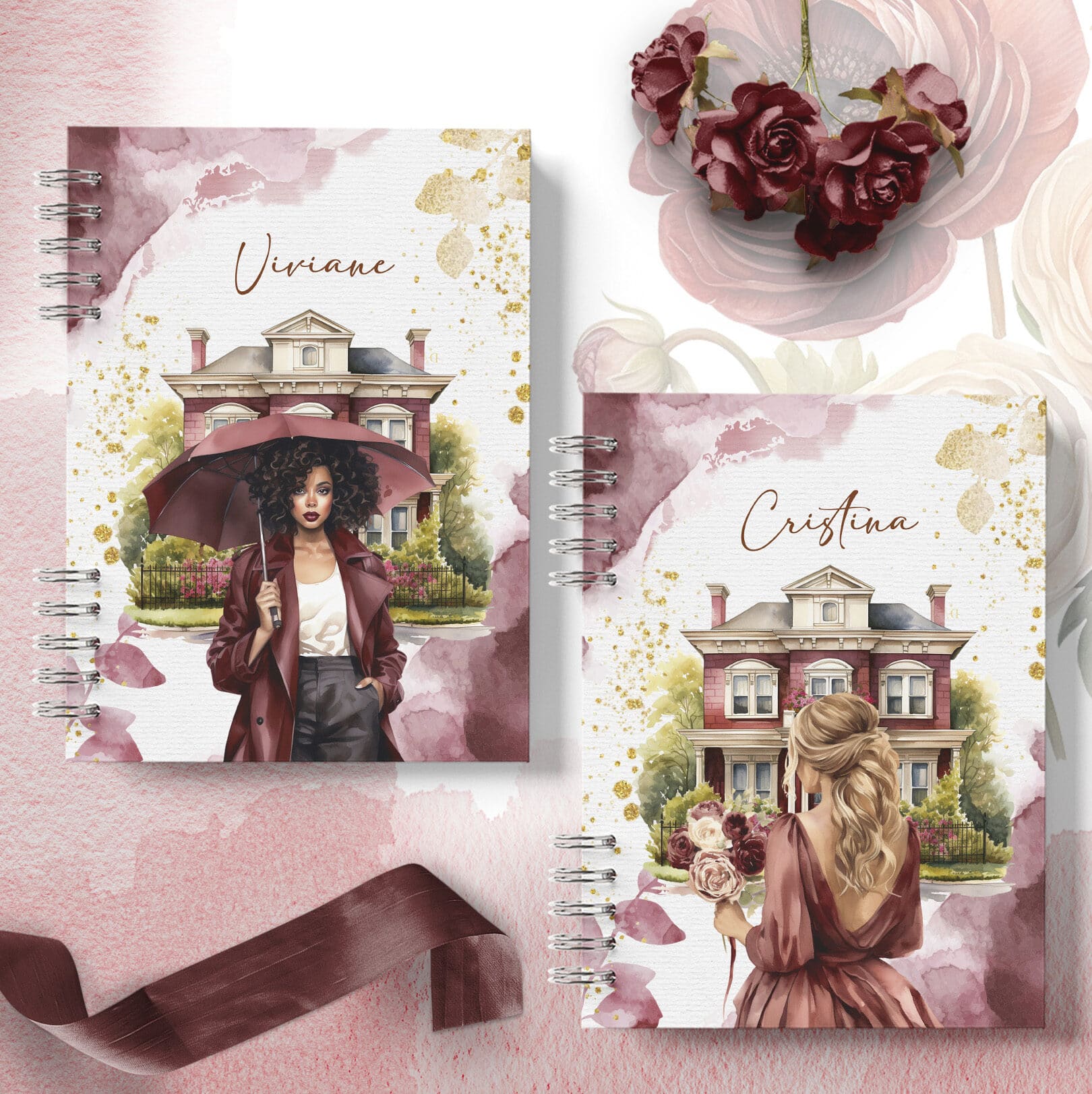 arquivo_digital_capas_bordo_marsala_floral_mulheres_primavera_guarda_chuva_jw_feminino