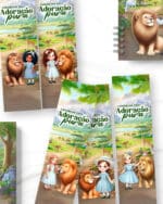 Arquivo Digital Kit Marca Páginas Infantil Congresso 2025 Adoração Pura