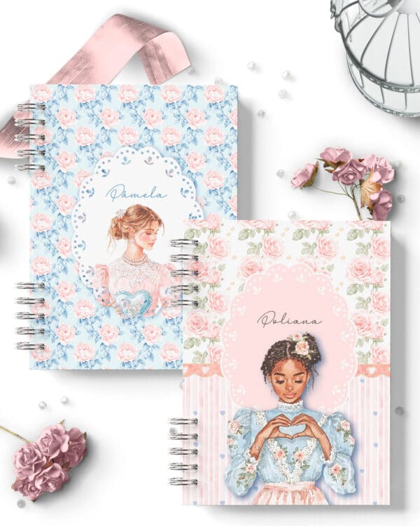 arquivo_kit_capas_caderno_floral_hortencias_rosas_mulheres_vintage_epoca_candy