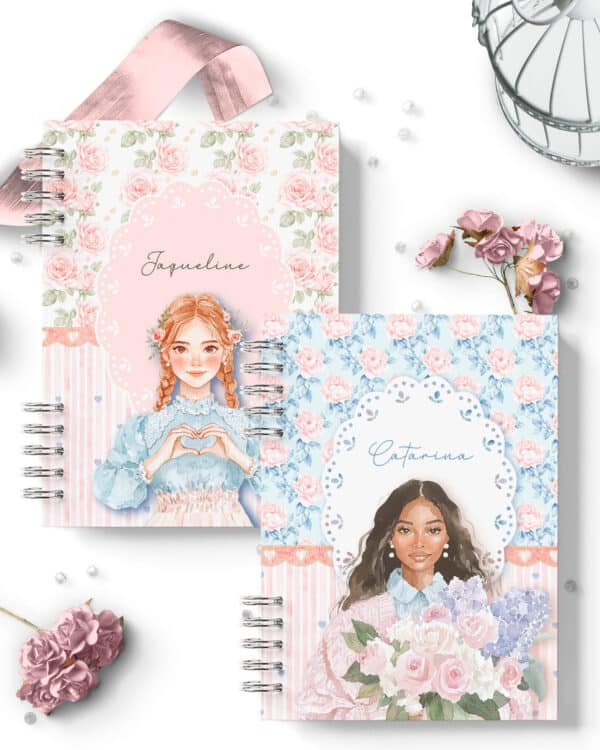 arquivo_kit_capas_caderno_floral_hortencias_rosas_mulheres_vintage_epoca_candy