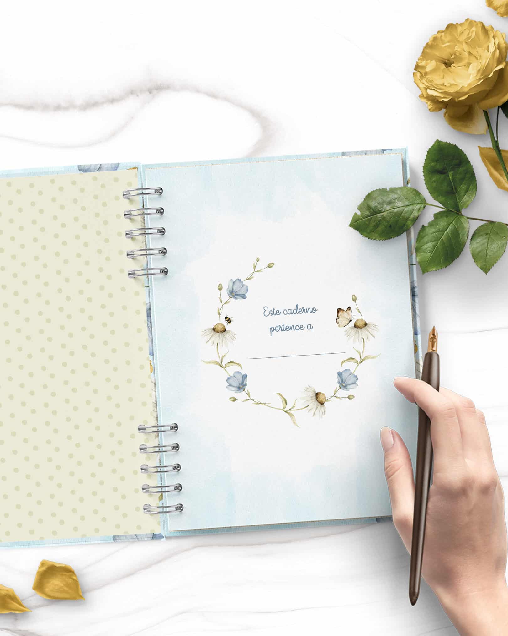 arquivo_digital_caderno_floral_azul_miolo_decorado